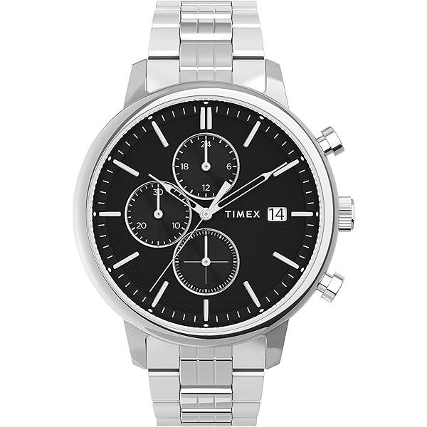 Amazon.com: Timex Men's Chicago 45mm Watch - Stainless Steel
